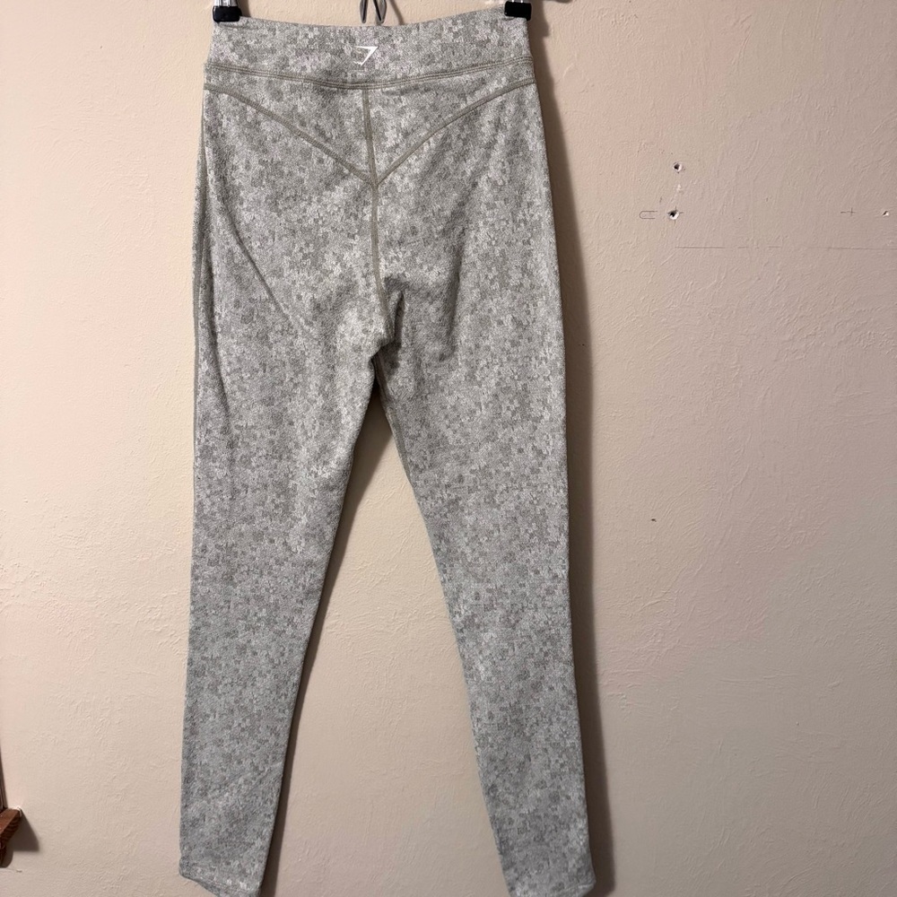 Gymshark Dry Fleur Textured leggings Size Small - Picture 6 of 7